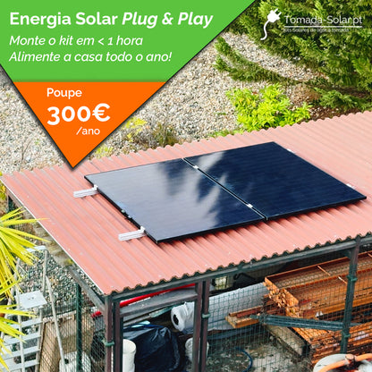 Kit Solar Tomada - Sanduíche