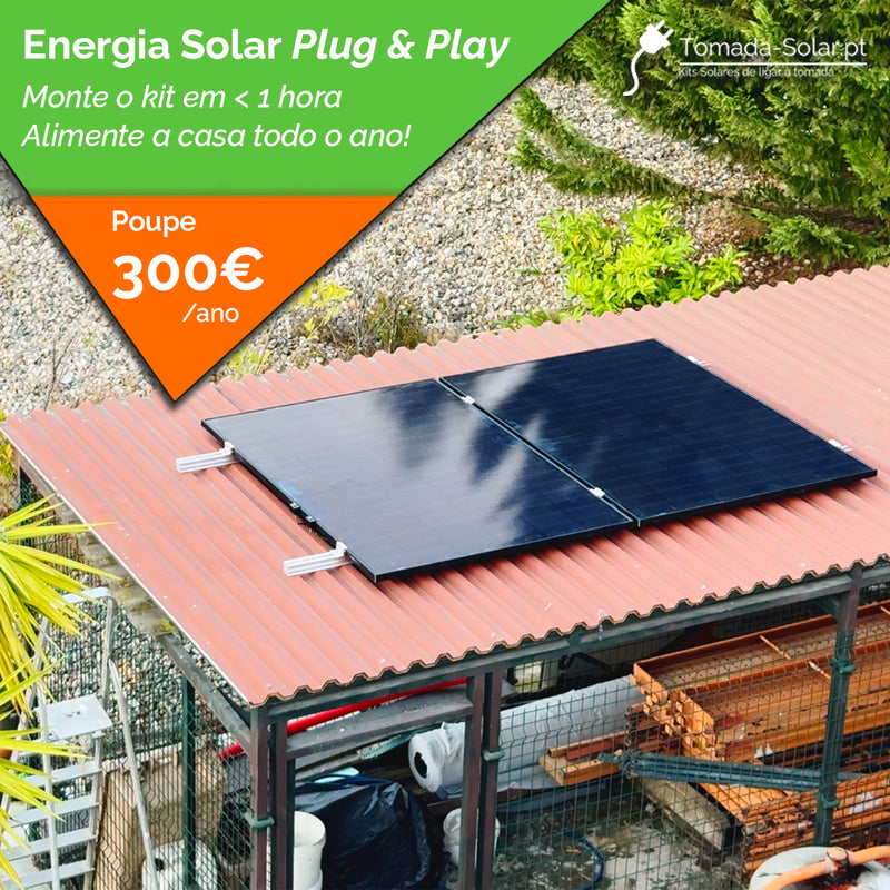 Kit Solar Tomada 800W - Sanduíche